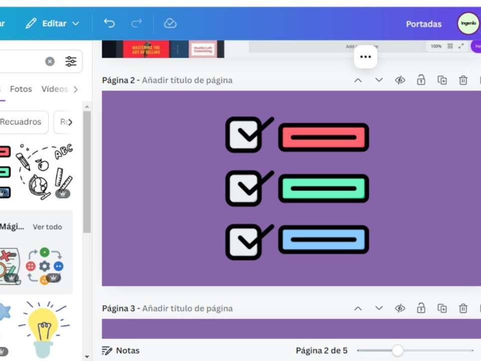 Cómo usar elementos de Canva para mejorar tus diseños